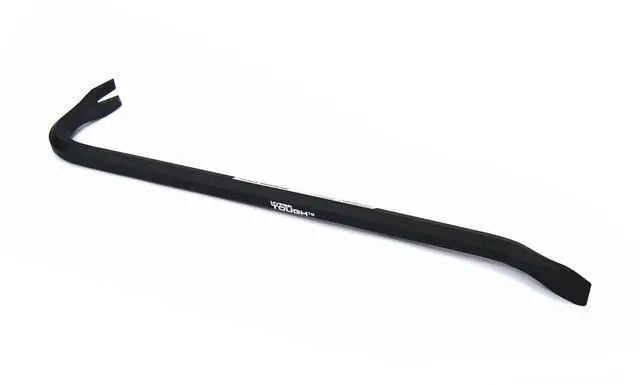 Alt view image 6 of 6 - Hyper Tough 18-Inch Wrecking Bar with Nail Puller and Crowbar Tool