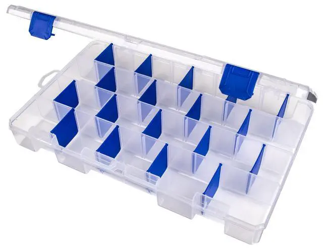 Alt view image 2 of 7 - Flambeau Outdoors, Tuff Tainer Utility Tackle Box with Zerust, 5007, Large, Plastic