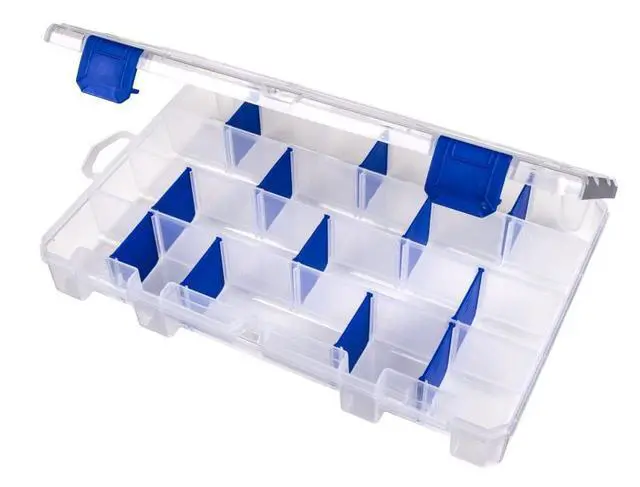 Alt view image 4 of 7 - Flambeau Outdoors, Tuff Tainer Utility Tackle Box with Zerust, 5007, Large, Plastic