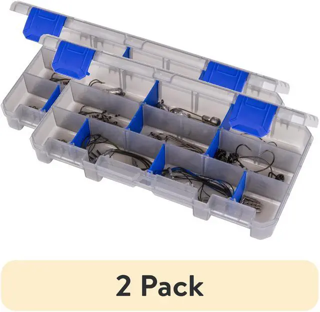 Main image of (2 pack) Flambeau Outdoors, Zerust MAX 3003ZM Tuff Tainer, Utility Box, 9.125 inches, Fishing Tackle Box, Plastic