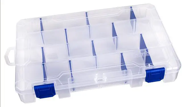Alt view image 3 of 7 - (2 pack) Flambeau Outdoors 4007 Tuff Tainer® - 24 Compartments (Includes (12) Zerust® dividers)