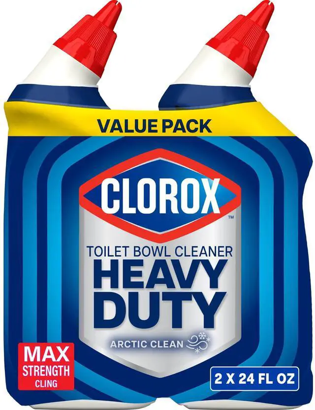Alt view image 5 of 6 - 2 Pack Clorox Heavy Duty Toilet Bowl Bathroom Cleaner, Arctic Clean, 24 fl oz,Fast shipping