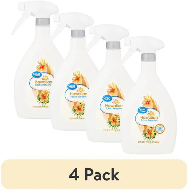 Main image of (4 pack) Great Value Hawaiian Fabric Air Refresher, 27 fl oz