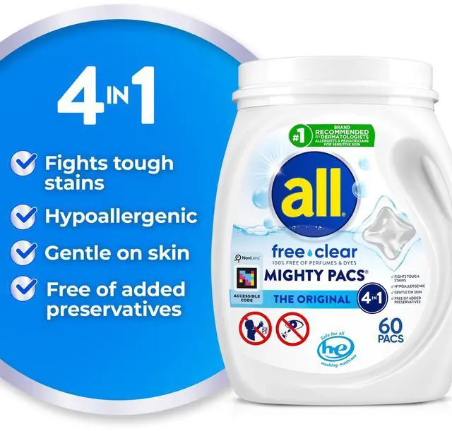 Alt view image 2 of 6 - all Free Clear Mighty Pacs, 60 Count
