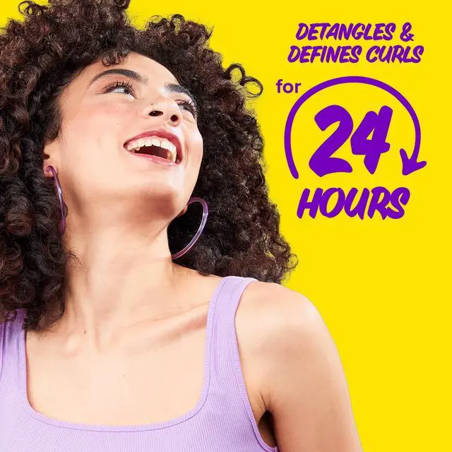 Alt view image 2 of 6 - Aussie Miracle Curls Leave-in Detangling Milk, for Curly Hair Types Paraben Free, 6.7 fl oz