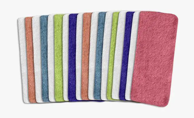 Main image of Mainstays 18-Pack Washcloth Bundle, True Bright