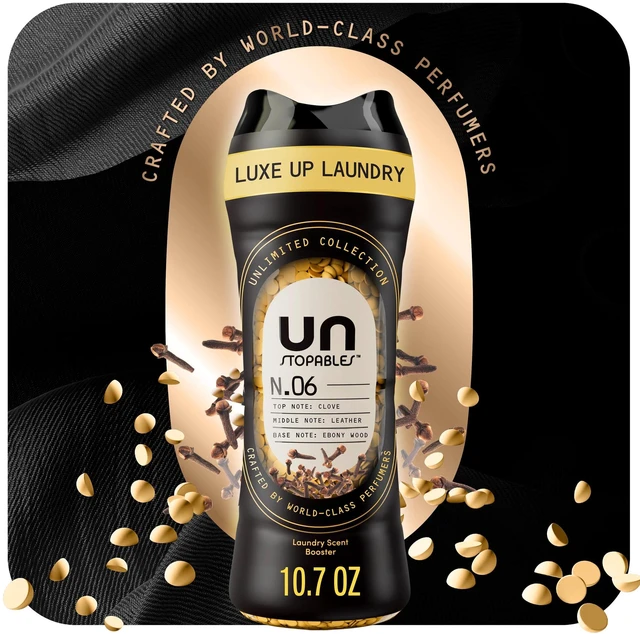Main image of Downy Laundry Scent Beads, Unstopables Unlimited Collection, In-Wash Scent Booster, N.06 Scent, 10.7 oz