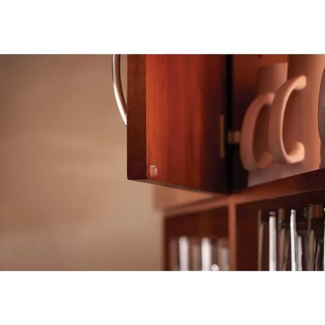 Alt view image 3 of 7 - Scotch Adhesive Bumper Pads, Clear, Rubber Cabinet Door Stoppers, Self-Stick, 1/2 inch., 20 Pack