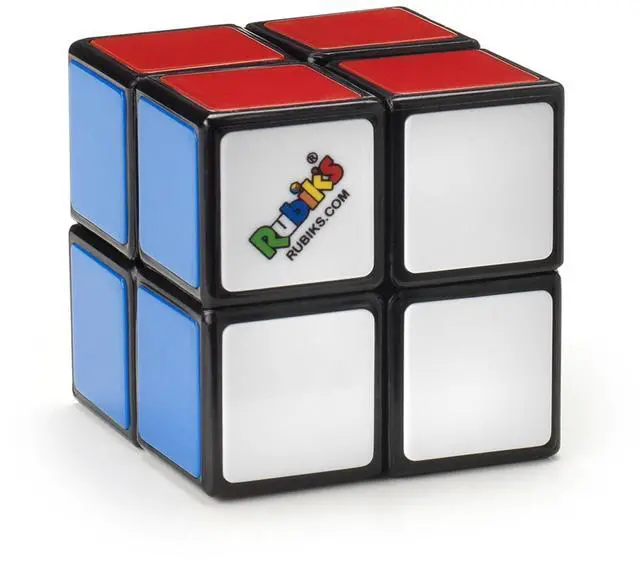 Main image of Rubik's Mini, Original 2x2 Rubik's Cube 3D Puzzle Fidget Cube