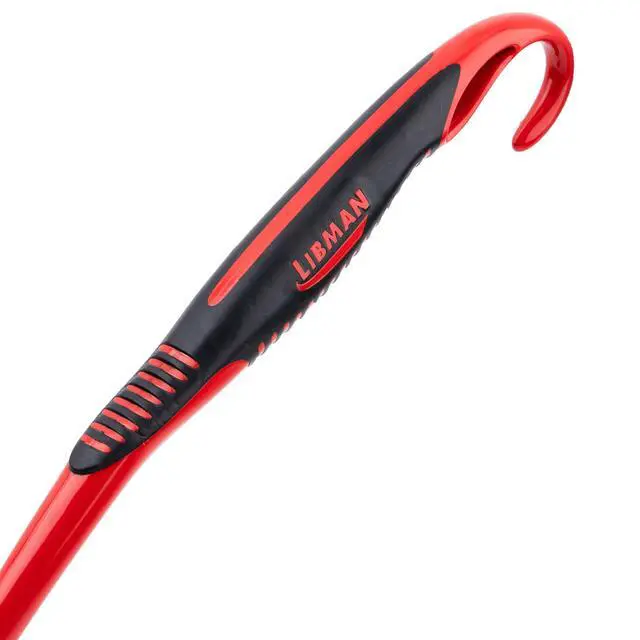 Alt view image 5 of 6 - Libman High Power Red and Black Long Handle Scrub Brush 3.75 Inch Width-Fastest Shipping