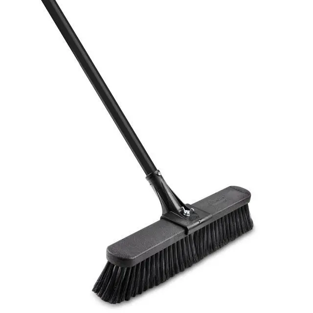 Alt view image 3 of 6 - Libman 18" Multi-Surface High Power Push Broom with Steel Handle
