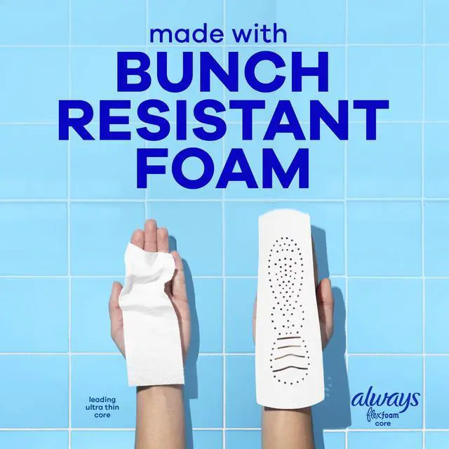 Alt view image 5 of 7 - Always Infinity FlexFoam Pads, Size 2, Heavy, Wings, Unscented, 16 Count-Fastest Shipping
