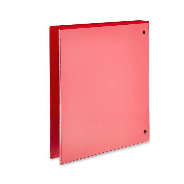 Alt view image 6 of 6 - Pen+Gear Durable View 1-inch, D-Ring Binder, Red, 1-Pack