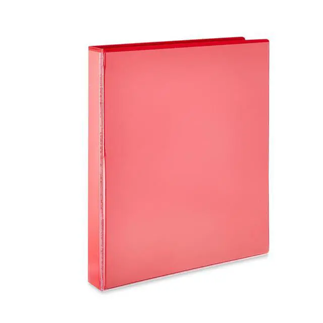 Alt view image 3 of 6 - Pen+Gear Durable View 1-inch, D-Ring Binder, Red, 1-Pack