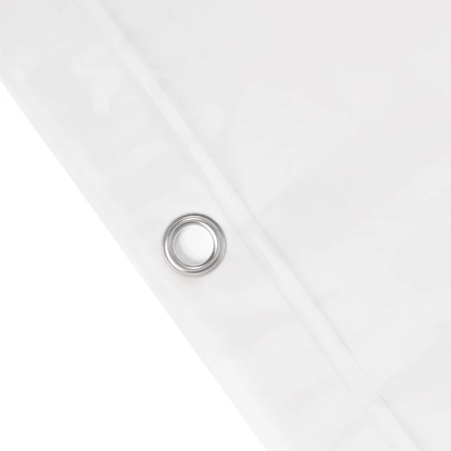 Alt view image 5 of 6 - Mainstays Medium Weight PEVA Shower Curtain Liner, Clear, 70 in x 71 in