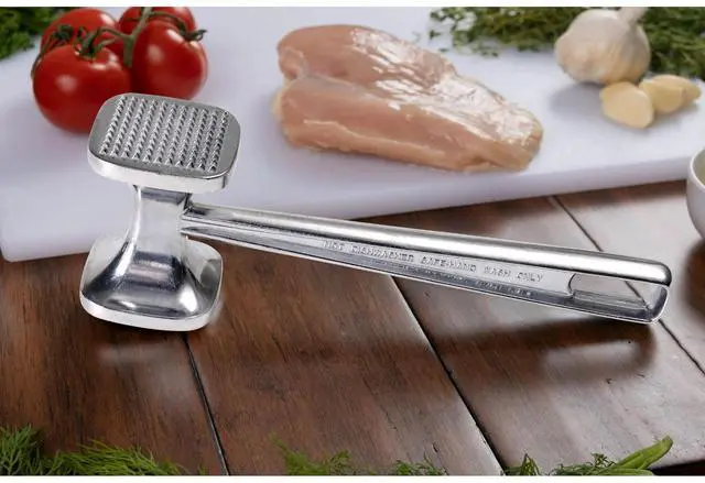 Main image of Mainstays Aluminum Meat Tenderizer Mallet, Silver