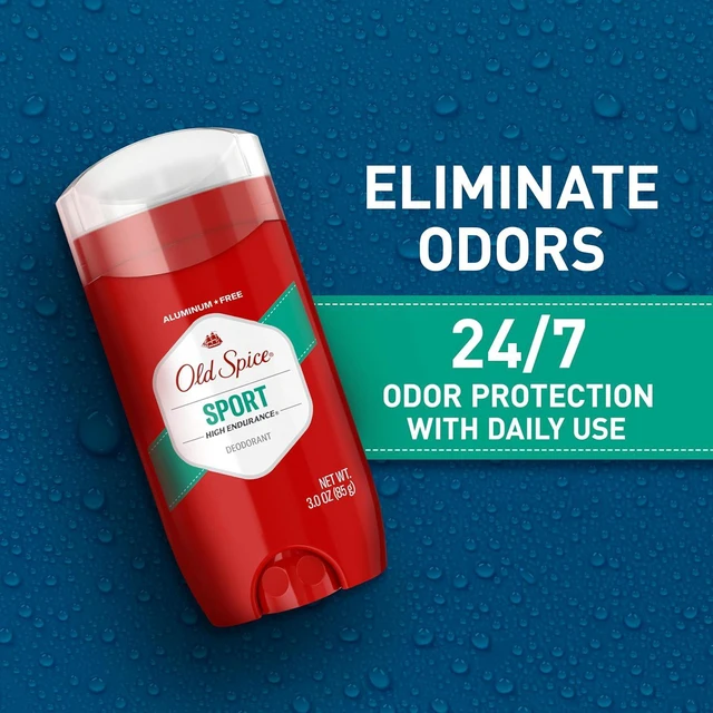 Alt view image 5 of 6 - Old Spice Sport Scent Aluminum Free Deodorant for Men, 3.0oz (Pack of 3)