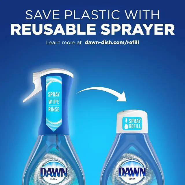 Alt view image 4 of 6 - Dawn Powerwash Spray Dish Soap, Fresh, 1 Starter Kit + 3 Refills (4x16 Fl Oz)