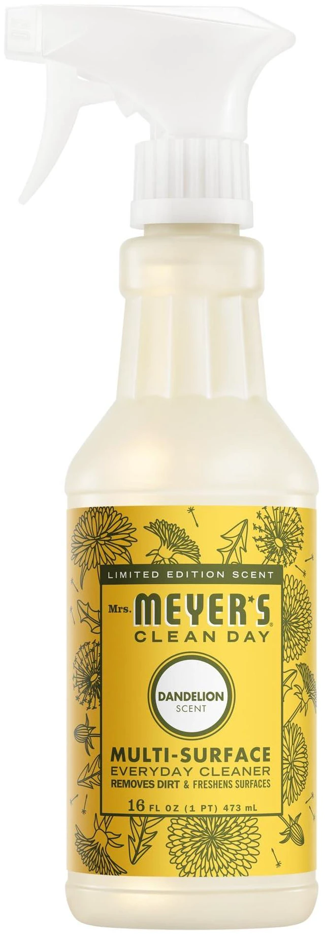 Alt view image 2 of 6 - Mrs. Meyer's Clean Day Multi-Surface Cleaner, Dandelion, 16 fl oz