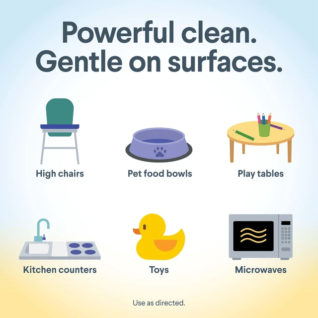 Alt view image 6 of 7 - Clorox Free & Clear Cleaning Wipes, Lemon Scent, 75Count, 3Pack