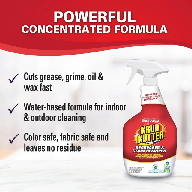 Alt view image 6 of 6 - Krud Kutter Original Cleaner Degreaser Spray, 32 oz