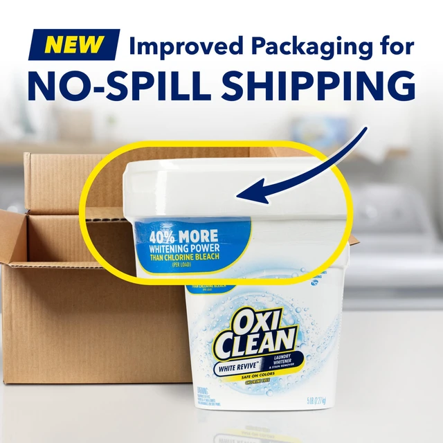 Alt view image 3 of 6 - OxiClean White Revive Laundry Whitener and Stain Remover Powder, 5lb