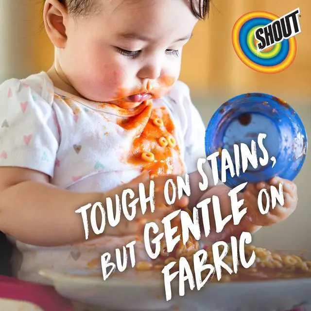 Alt view image 2 of 7 - Shout Free Laundry Stain Remover Spray, Active Enzyme Formula, Fragrance Free, Bleach Free, Dye Free, Removes Everyday Stains Including Baby Stains - 22oz Spray (Pack of