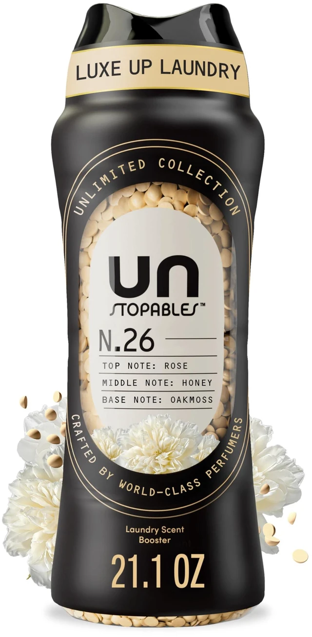 Main image of Downy Unstopables Unlimited Collection No. 26 In Wash Laundry Scent Booster Beads, Fine Fragrance, Long Lasting Fresh Scent, 21.1 oz