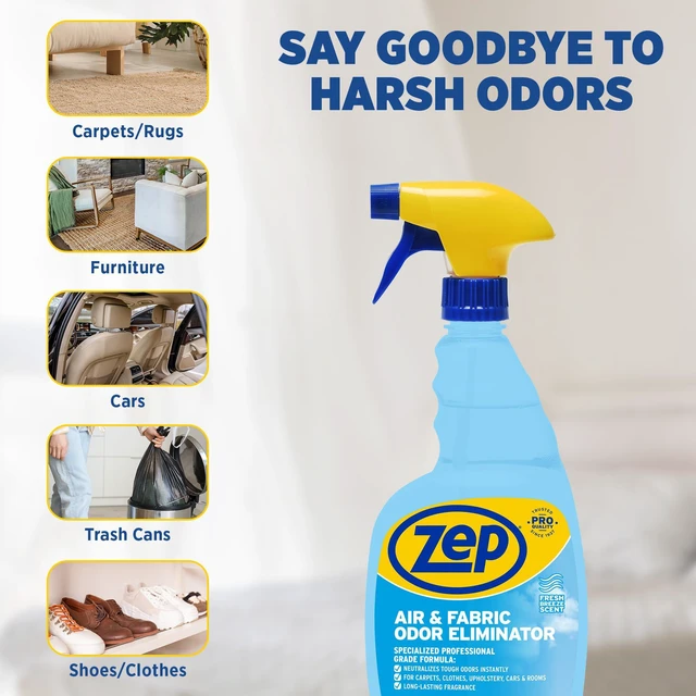 Alt view image 2 of 5 - Zep ZUAIR32 Air and Fabric Odor Eliminator 32oz