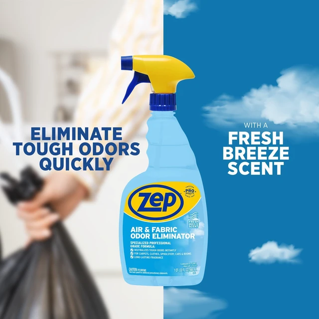 Alt view image 5 of 5 - Zep ZUAIR32 Air and Fabric Odor Eliminator 32oz