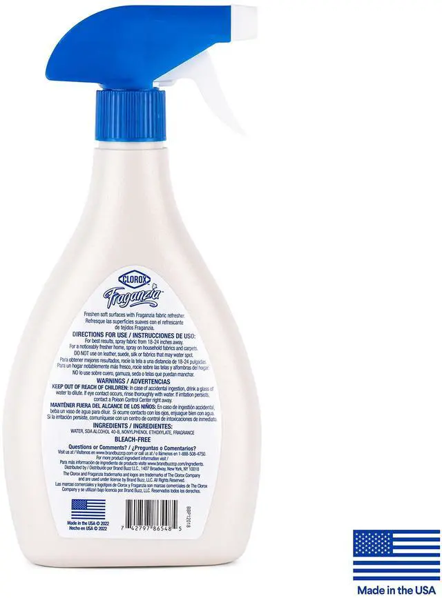 Alt view image 4 of 6 - Clorox Fraganzia Multi-Use Refresher Spray, Morning Sky Scent, 22 Fl Oz