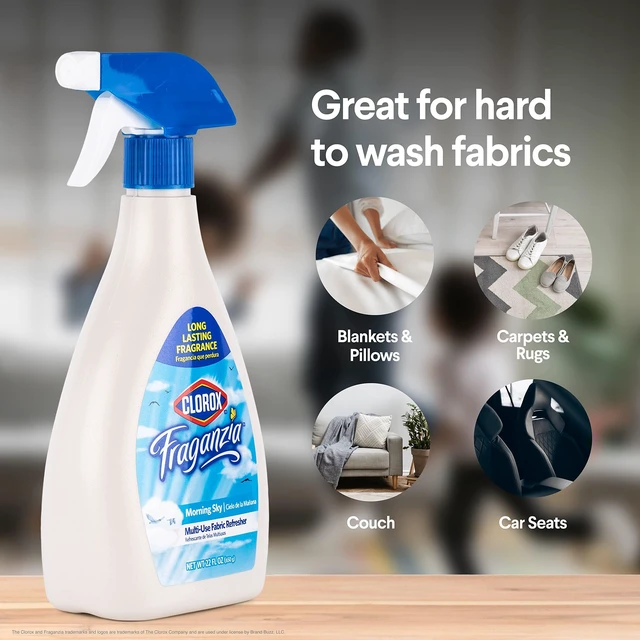 Alt view image 6 of 6 - Clorox Fraganzia Multi-Use Refresher Spray, Morning Sky Scent, 22 Fl Oz