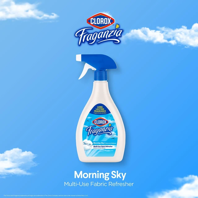 Alt view image 5 of 6 - Clorox Fraganzia Multi-Use Refresher Spray, Morning Sky Scent, 22 Fl Oz