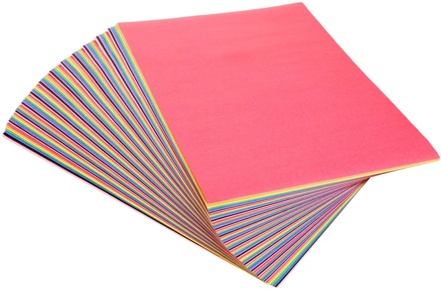 Alt view image 3 of 6 - Crayola Construction Paper 120 Pages 10 Colors Arts & Crafts Supplies