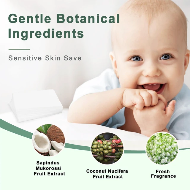 Alt view image 7 of 7 - Laundry Detergent Sheets 260 Loads, Fresh Scent, Eco-Friendly Liquidless Soap Strips, Plant-Based, Hypoallergenic Washing Supplies