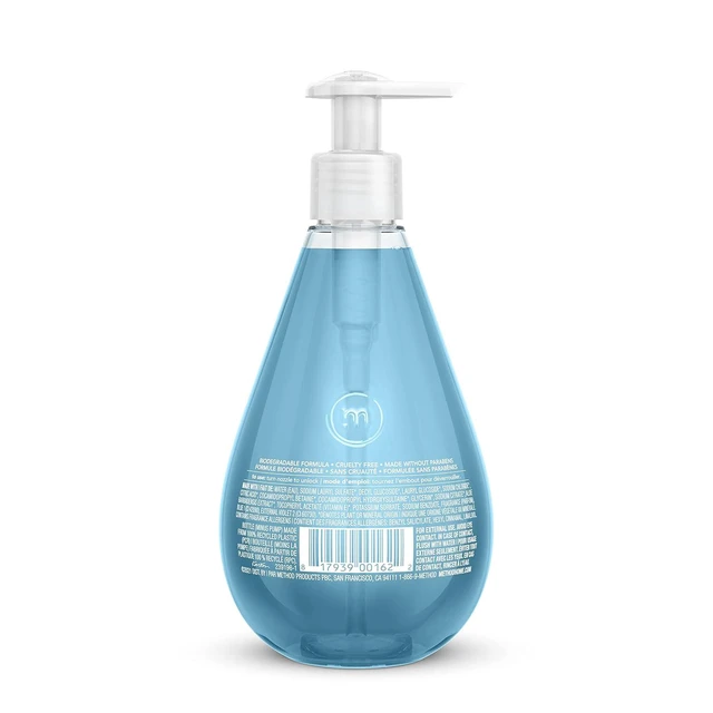 Alt view image 7 of 7 - Method Gel Hand Soap, Sea Minerals, Biodegradable Formula, 12fl oz (Pack of 3)