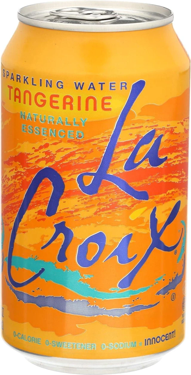 Alt view image 2 of 7 - La Croix Tangerine Sparkling Water, 12 oz, 12-Pack