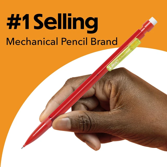 Alt view image 4 of 6 - BIC Xtra Smooth Bright Edition Mechanical Pencils, 0.7mm Medium Point, 40-Count Bulk Pack