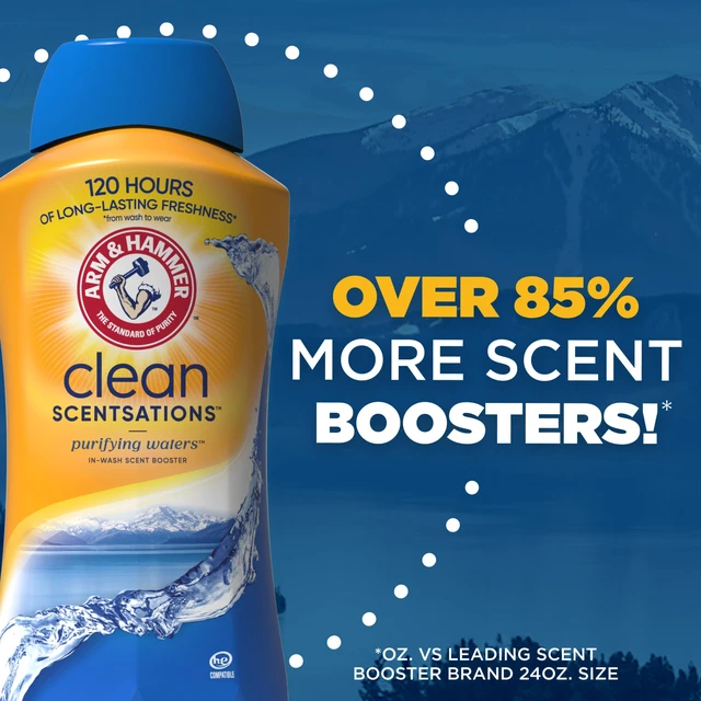 Alt view image 5 of 6 - Arm & Hammer Clean Scentsations Laundry Purifying Scent Booster, 45 Oz