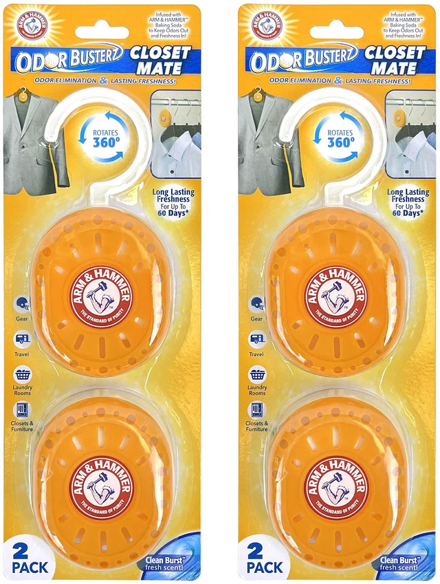 Main image of Arm & Hammer Odor Busterz Closet Mate 4 Count Deodorizer
