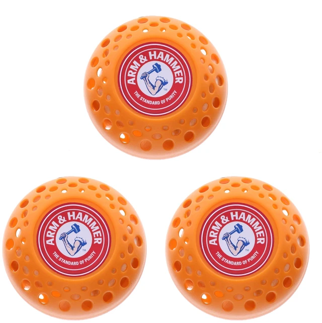 Alt view image 2 of 3 - Arm & Hammer OdorBusterz Odor Eliminator Balls, Fresh Burst, 3 Count - Baking Soda Odor Control for Closets, Drawers, Hampers & Small Spaces