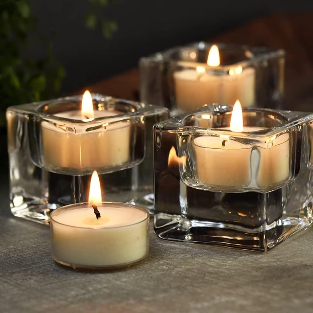 Alt view image 4 of 7 - DEYBBY Jasmine Aromatherapy Tea Candles, 12 Pack, 4 Hours Burn