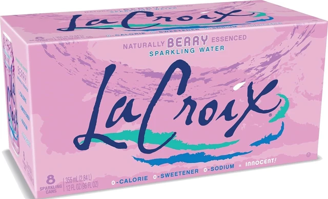 Main image of La Croix Sparkling Water Berry, 12 Fl Oz, Pack of 8
