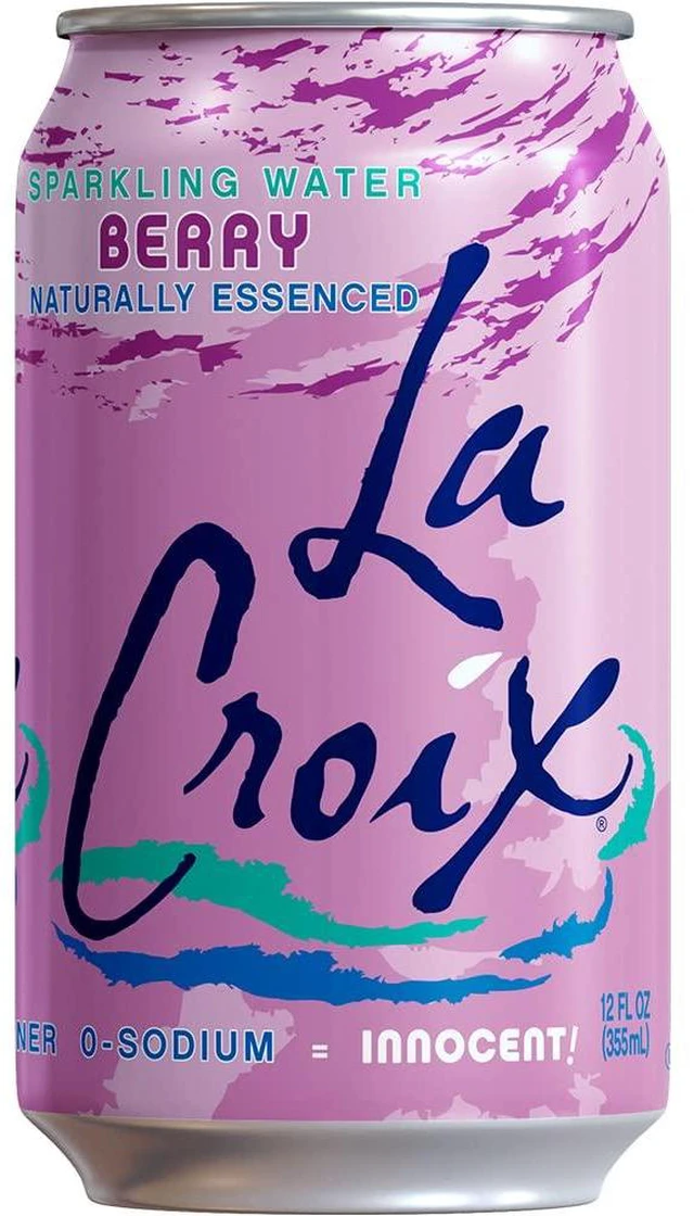 Alt view image 4 of 6 - La Croix Sparkling Water Berry, 12 Fl Oz, Pack of 8