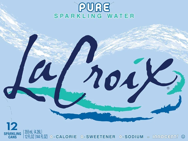 Alt view image 3 of 4 - La Croix Pure Sparkling Water 12 Fl Oz (Pack of 12)