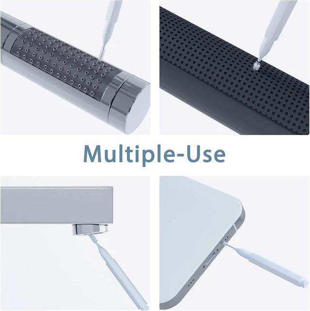 Alt view image 3 of 7 - Lumkew Multisize Shower Head Cleaning Brush Tool