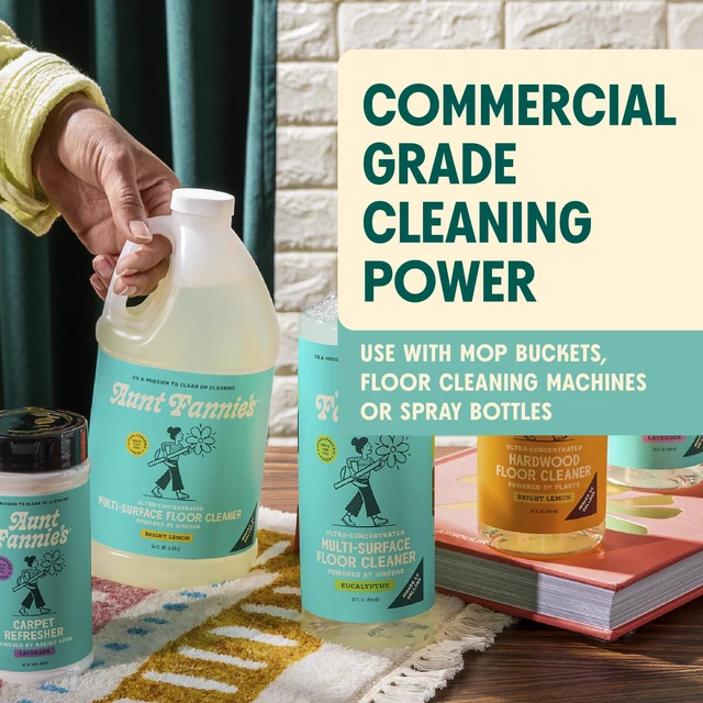 Alt view image 2 of 6 - Aunt Fannie's Ultra Concentrated Vinegar Floor Cleaner, Bright Lemon, 64oz