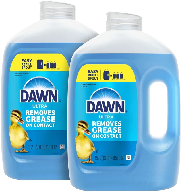 Main image of Dawn Ultra Original Dish Soap Refill Jug, Blue, 51.5oz (Pack of 2)