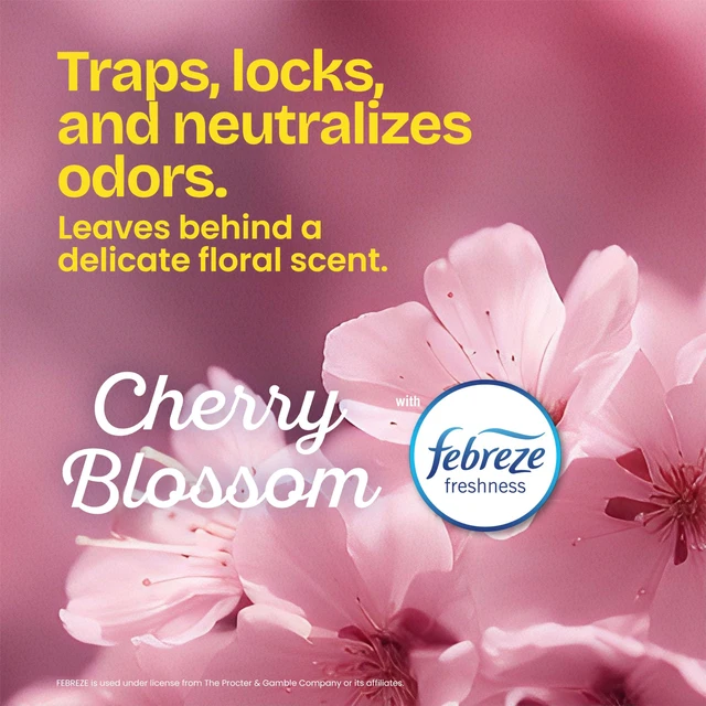 Alt view image 6 of 6 - Glad ForceFlex MaxStrength Tall Kitchen Trash Bags, Rip and Tear Resistant, Cherry Blossom Scented Pink, Odor Control with Febreze Freshness, 13 Gallon, 90 Count