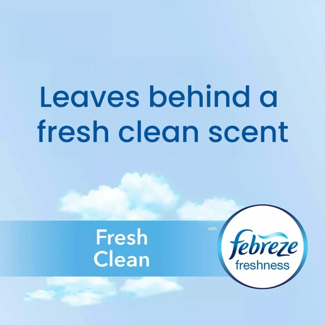 Alt view image 4 of 4 - Glad Febreze Fresh Clean 4 Gallon Small Trash Bags, Odor Resistant with Quick Tie, 26 Count